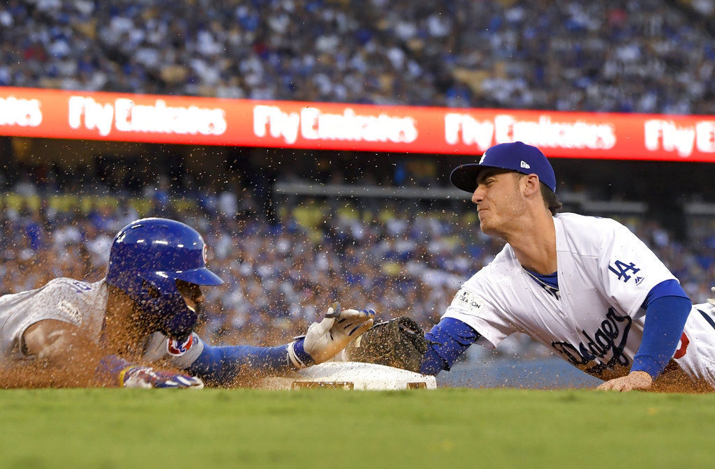 NLCS Cubs Dodgers Baseball